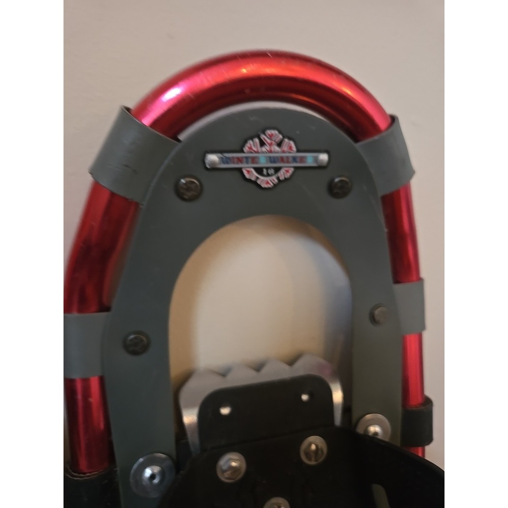 LL Bean Winter Walker Snowshoes Red Aluminum 16 Inch Outdoor Sports - Picture 3 of 10